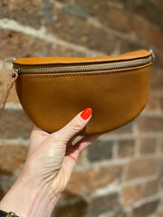 LEATHER X-BODY BAG -  The Style Society Boutique 