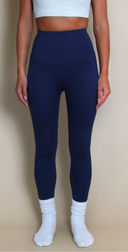 NAVY HIGH WAISTED ENERGY LEGGINGS