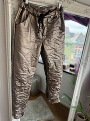 METALLIC WETLOOK MAGIC PANTS ( SIZE 1 )