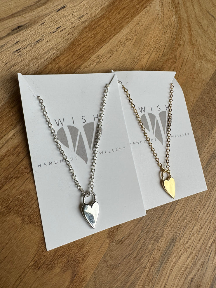 GOLD WILD HEART NECKLACE BY WISH -  The Style Society Boutique 