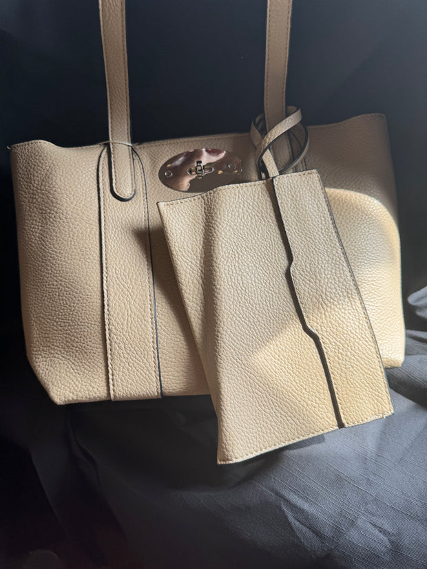 THE MINI TOTE IN NUDE -  The Style Society Boutique 