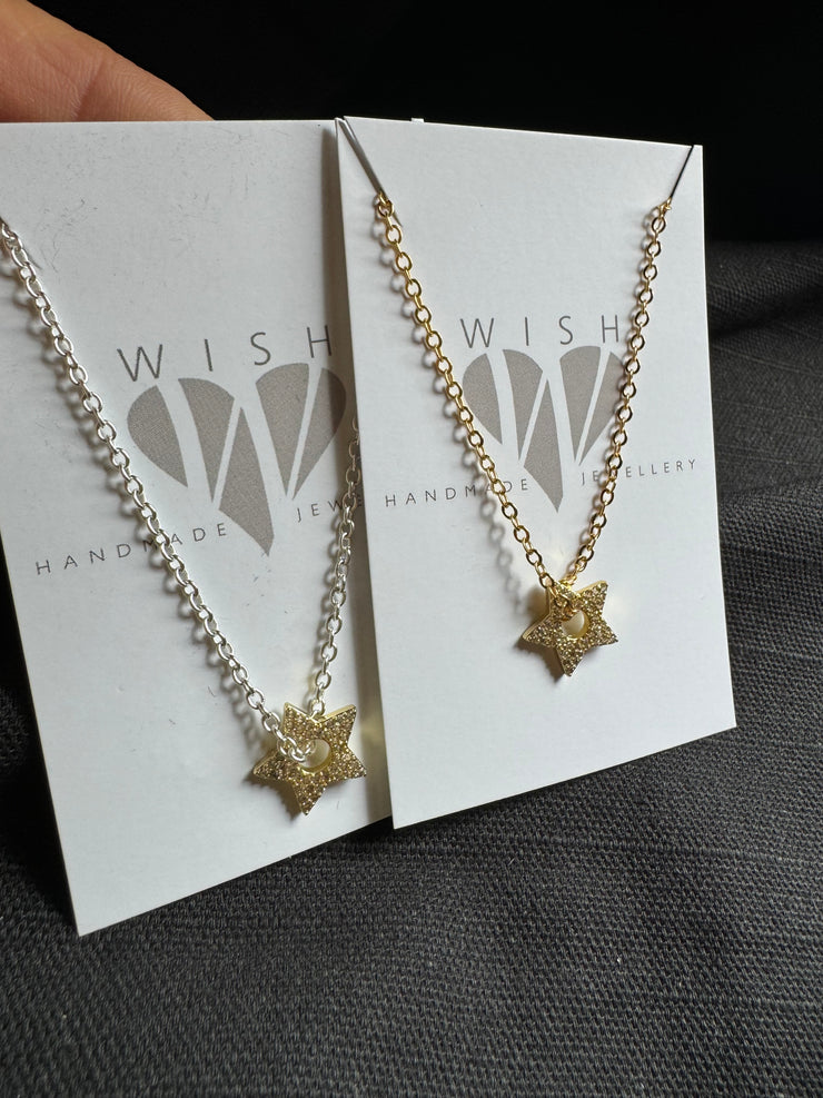 STAR SPARKLES NECKLACE -  The Style Society Boutique 