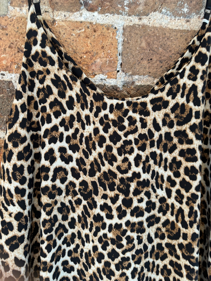 LEOPARD PRINT SWING DRESS -  The Style Society Boutique 