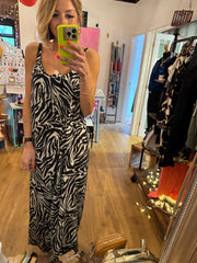 ZEBRA PRINT SWING DRESS -  The Style Society Boutique 